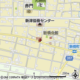 静岡県浜松市中央区新橋町900周辺の地図