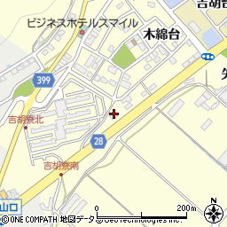 愛知県田原市吉胡町木綿台138周辺の地図