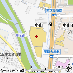 スーパービバホーム神戸玉津インター店周辺の地図