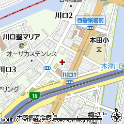 大阪鰹節類商工業協同組合周辺の地図