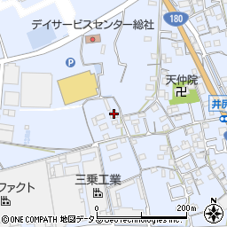岡山県総社市井尻野347周辺の地図