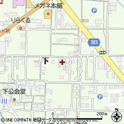 岡山県岡山市中区下320周辺の地図
