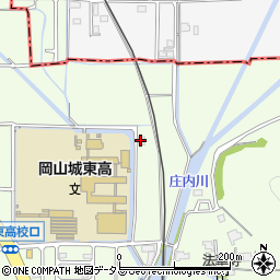 岡山県岡山市中区下583-2周辺の地図