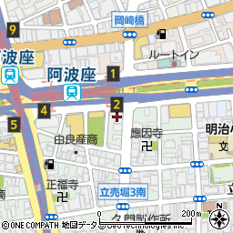 三井住友銀行立売堀ビル周辺の地図
