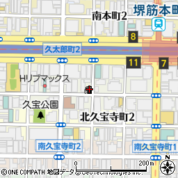 東洋カーマックス株式会社久太郎町給油所周辺の地図