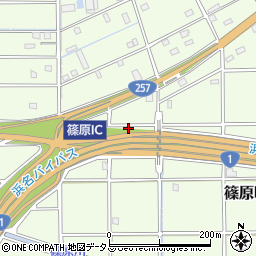 静岡県浜松市中央区篠原町20812周辺の地図