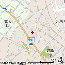 静岡県浜松市中央区東町64周辺の地図