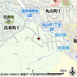 兵庫県神戸市長田区長者町周辺の地図