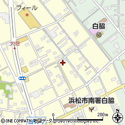 静岡県浜松市中央区白羽町488周辺の地図