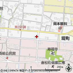 静岡県浜松市中央区小沢渡町708周辺の地図