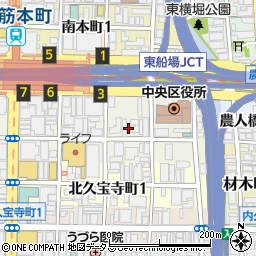Ｄ－Ｐａｒｋｉｎｇ久太郎町ＰＳ第１駐車場周辺の地図