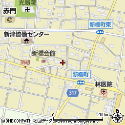 静岡県浜松市中央区新橋町1075周辺の地図