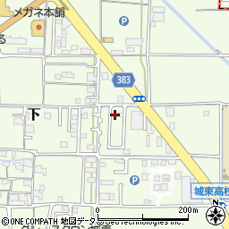 岡山県岡山市中区下329-4周辺の地図