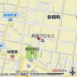 静岡県浜松市中央区新橋町1236周辺の地図