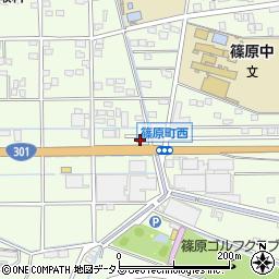 静岡県浜松市中央区篠原町20143周辺の地図