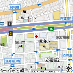 ハヤミ工産株式会社　大阪支店周辺の地図