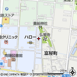 静岡県浜松市中央区下江町533周辺の地図