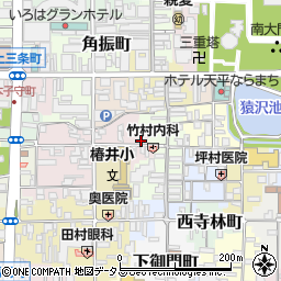 奈良県奈良市椿井町36周辺の地図