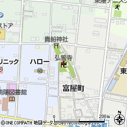静岡県浜松市中央区富屋町6周辺の地図
