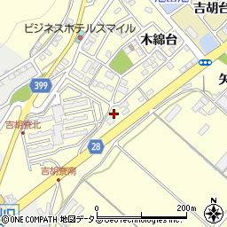 愛知県田原市吉胡町木綿台140周辺の地図