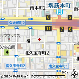 カグクロ株式会社　大阪支店周辺の地図