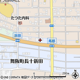 静岡県浜松市中央区舞阪町長十新田402周辺の地図