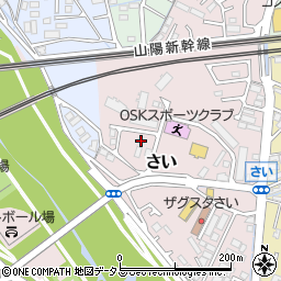 岡山県岡山市中区さい周辺の地図