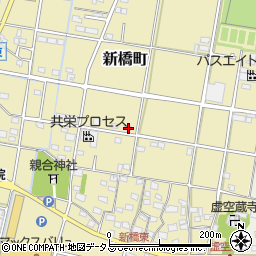 静岡県浜松市中央区新橋町1158周辺の地図