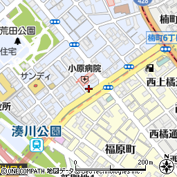 兵庫県神戸市兵庫区荒田町1丁目9-5周辺の地図
