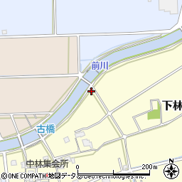 前川南揚水機場周辺の地図