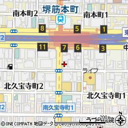 株式会社城西館大阪営業所周辺の地図