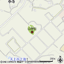 山神社周辺の地図