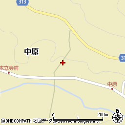 広島県山県郡北広島町中原759周辺の地図