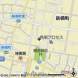静岡県浜松市中央区新橋町1239周辺の地図