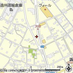 静岡県浜松市中央区白羽町654周辺の地図
