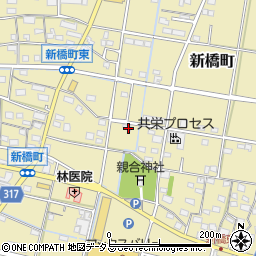 静岡県浜松市中央区新橋町1240周辺の地図