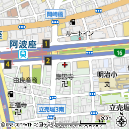 セブンイレブン大阪立売堀３丁目店周辺の地図