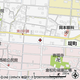 静岡県浜松市中央区小沢渡町709周辺の地図