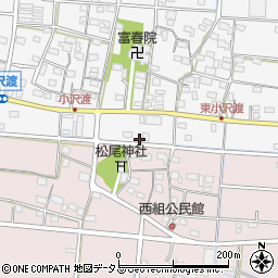 静岡県浜松市中央区小沢渡町759周辺の地図