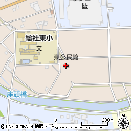 東公民館周辺の地図