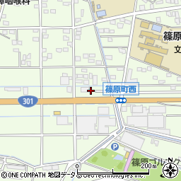 静岡県浜松市中央区篠原町20134周辺の地図