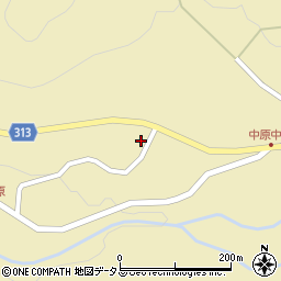 広島県山県郡北広島町中原592周辺の地図