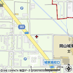 岡山県岡山市中区下338-1周辺の地図