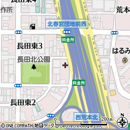 リハビリ訪問看護ステーション東大阪周辺の地図
