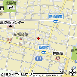 静岡県浜松市中央区新橋町1082周辺の地図