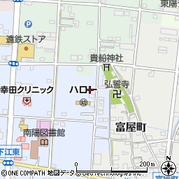 静岡県浜松市中央区下江町526周辺の地図
