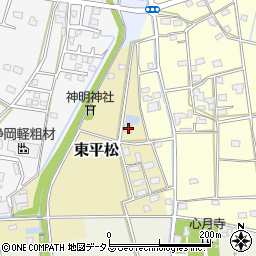 静岡県磐田市東平松803周辺の地図