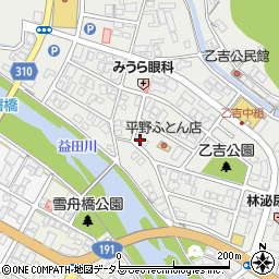 有限会社ＴＫＣ益田計算センター周辺の地図