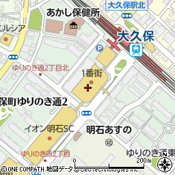 ゾフ　明石ビブレ店周辺の地図