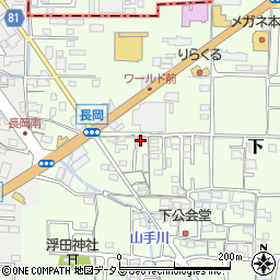 岡山県岡山市中区下265-18周辺の地図